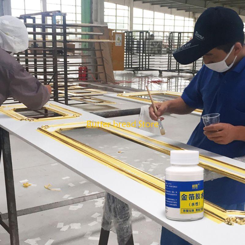 

W89C 100g Gilding Adhesive Home Wall Decoration Material for Golden Foil Craft China Mainland
