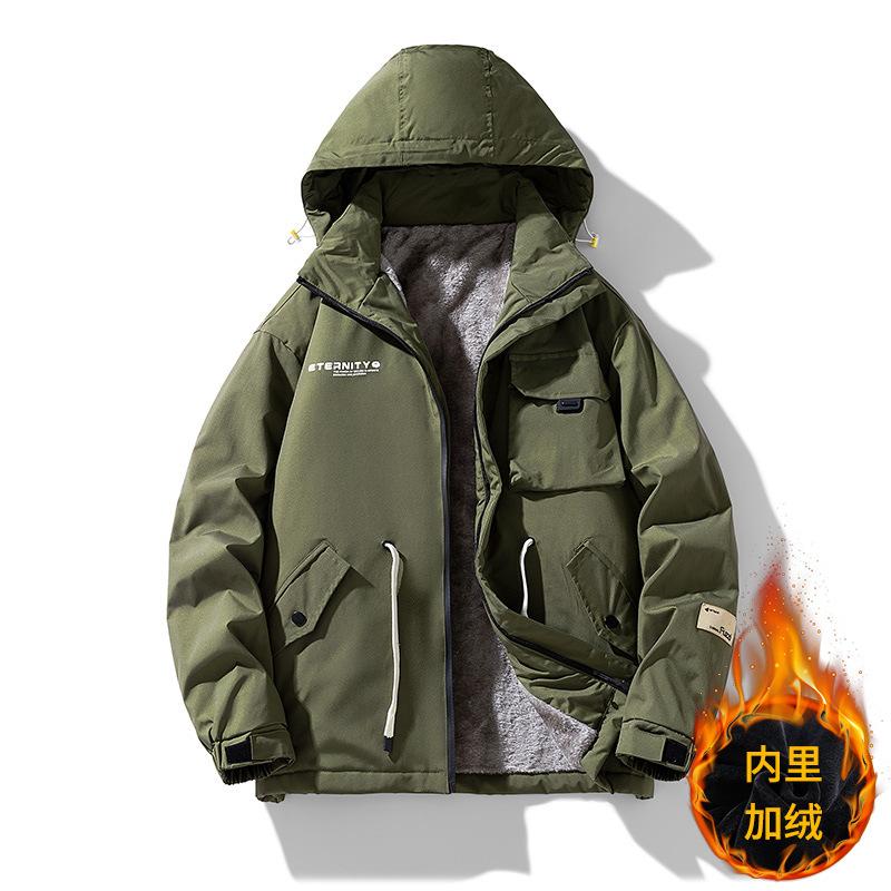 Jacket Men's Spring and Summer Fat Fattened Plus Size Men's Jacket 2025 New Autumn and Spring