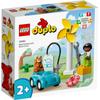 LEGO Duplo Duplo Town Wind Turbine and Electric Vehicle 10985 Toy Blocks Present Infant Baby Car Car Town Building Boys Girls 2 Years Old and Up