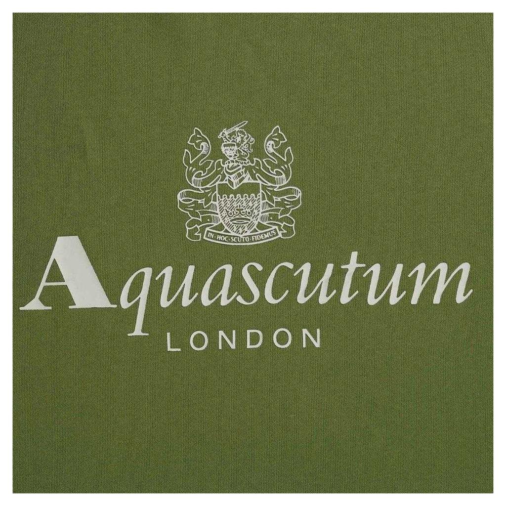 Aquascutum Mens Active Big Logo Sweatshirt