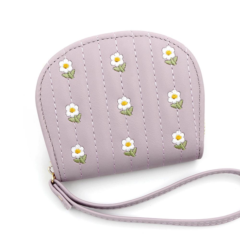 Simple & Portable Coin Pouch: Soft Lychee Texture, Large Capacity for Change & Cards