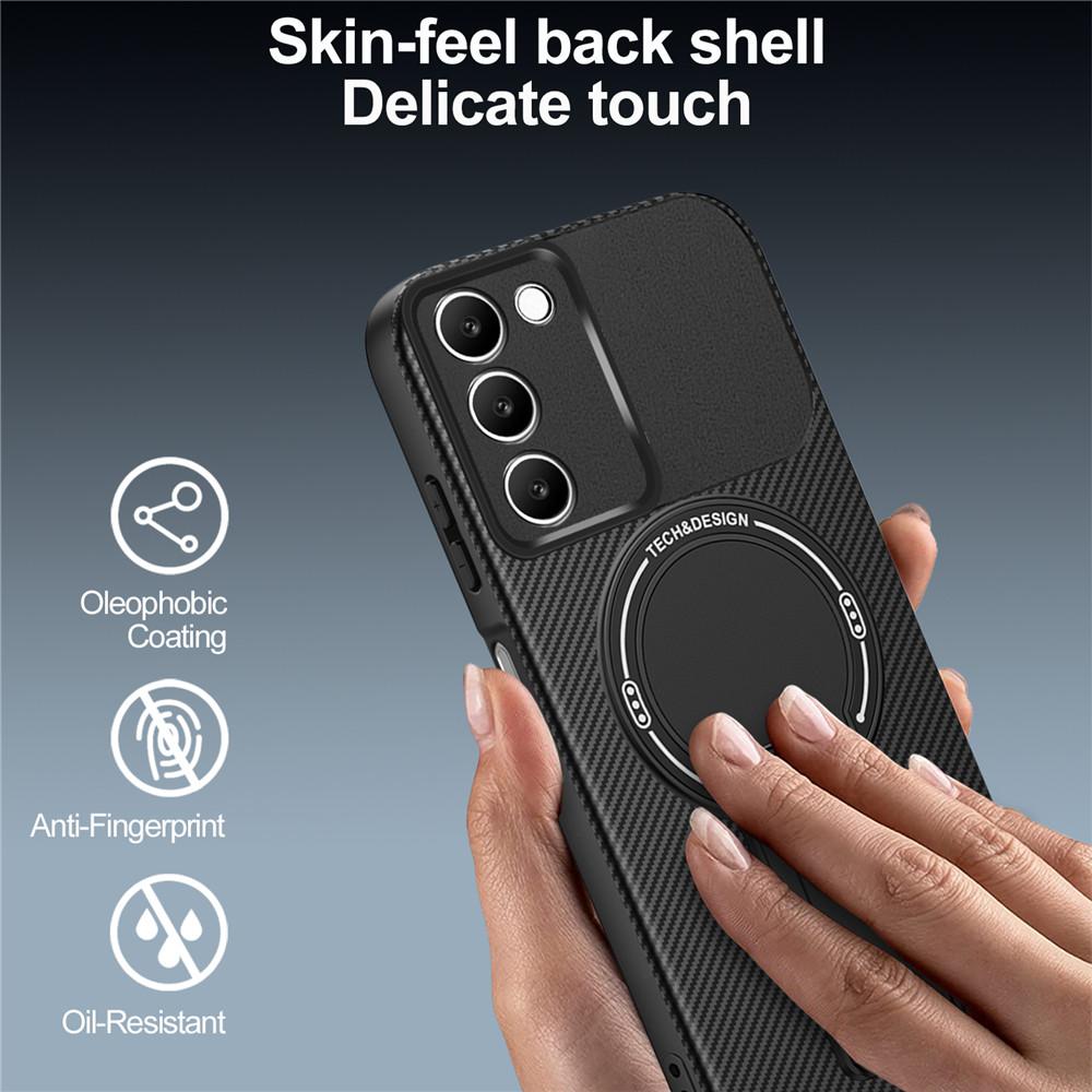 Hidden Magnetic Bracket Shockproof Phone Case For Xiaomi Redmi Note 14 Pro 5G 14 13 Pro Plus 15C 14C 13 13C A5 A3 Bumper Cover