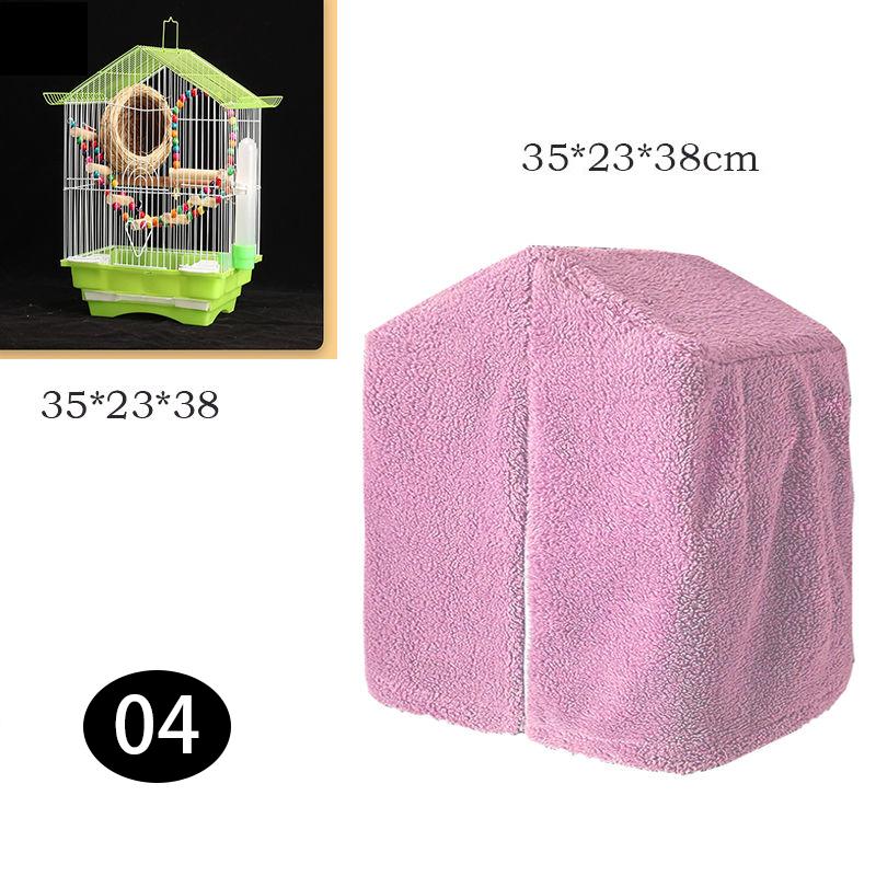 

Multi-sizes Large Bird Cage Cover Sunscreen Warm Dust Cover Winter Pet Bird Parrot Cage Shading Pet Products Bird Supplies (as the picture,as shown)