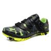 New cycling shoes with locks, locking shoes, cycling shoes men's cycling shoes, unlocked mountain cycling shoes
