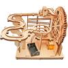 3D Wooden Track Battery Toy with Rolling Ball Puzzle Operated Electric Adults Kids DIY Handmade Puzzle STEM