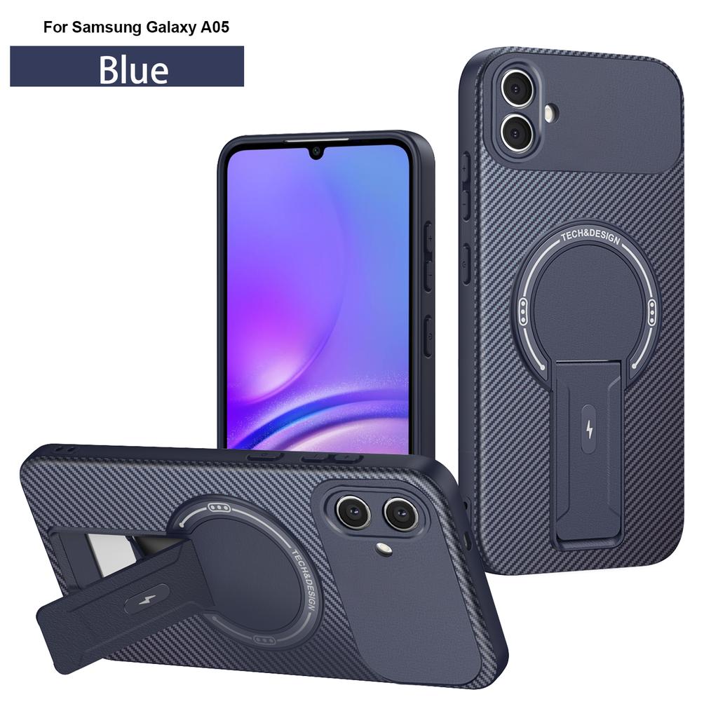 Invisible Support Case for Samsung Galaxy A07 A16 A15 A13 A04S A05 A52 A25 A55 A35 A06 A26 A36 A56  Magnetic Hard Anti-fall Cove