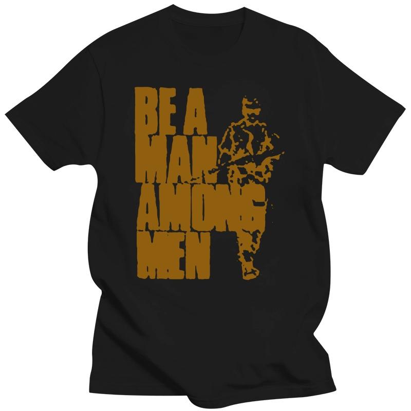 Be A Man Among Men NEW Rhodesia T-Shirt Rhodesian Light Infantry Shirt