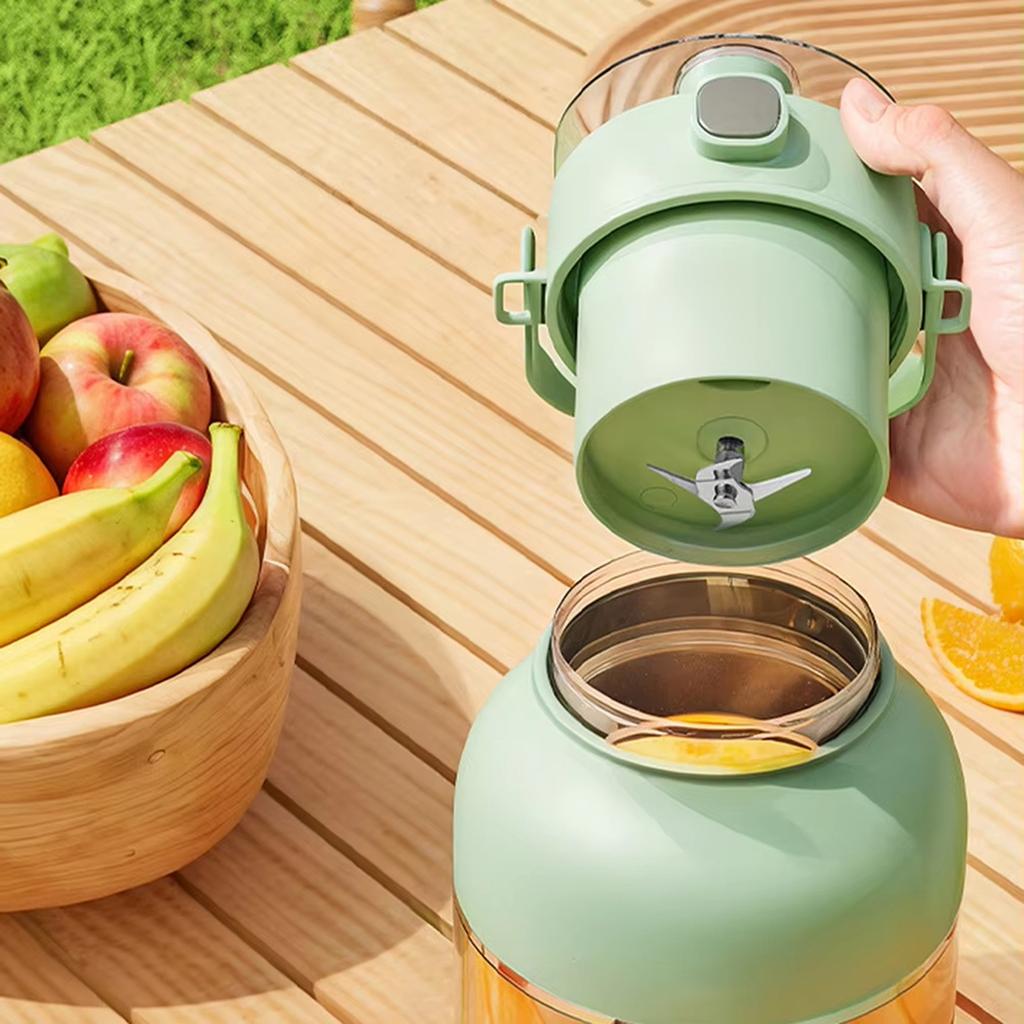 New Large Capacity Wireless Juicer Cup Portable for Home Travel Ice Crushing