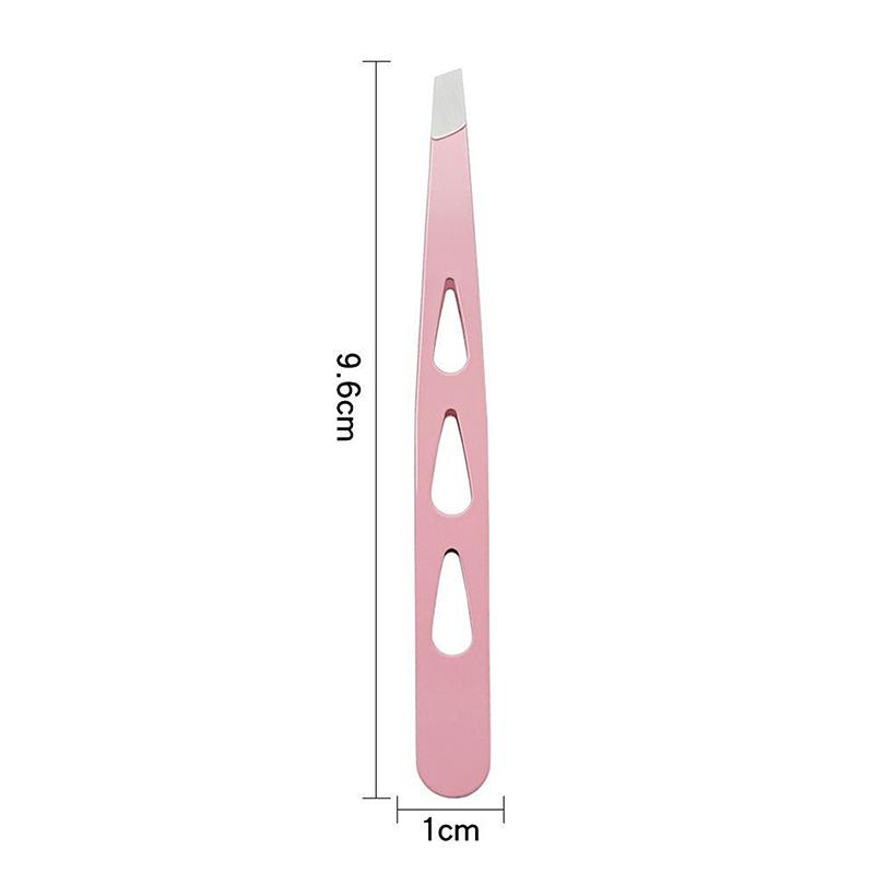1/4Pcs Precision Stainless Steel Eyebrow Tweezers Set Professional For Brow Shaping Slant Tip Angle Tip Pointed Eyebrow Tool Set