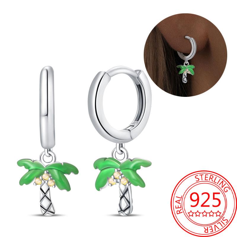 Brincos de abelha para menina adorável amarelo preto dançando abelha feliz s925 brincos de argola presente de aniversário joias de prata