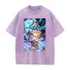 Hot Anime Jujutsu Kaisen Okkotsu Yuta Ishigoori Ryuu Clothing Men Women Tshirts Washed Cotton Tee Retro T-shirt Harajuku T Shirt
