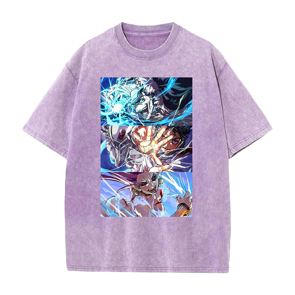 Hot Anime Jujutsu Kaisen Okkotsu Yuta Ishigoori Ryuu Clothing Men Women Tshirts Washed Cotton Tee Retro T-shirt Harajuku T Shirt