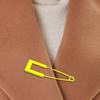 Yousheng Alloy Brooch Pin Unique Shape Sparkling Shawl Scarf Pin Clothes Hats Bags Retro Cardigan Badge Fashion Accessory