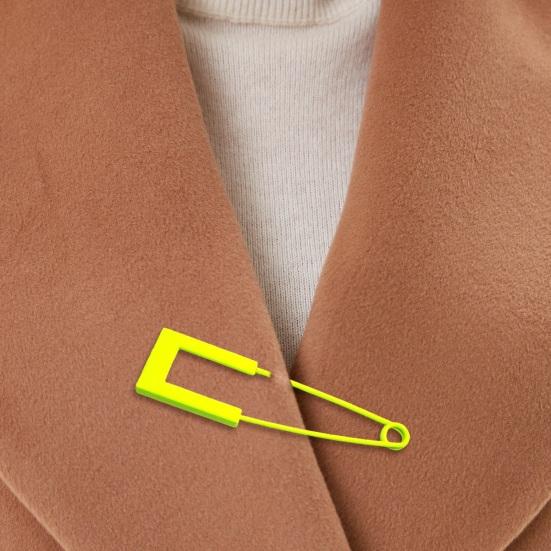 Yousheng Alloy Brooch Pin Unique Shape Sparkling Shawl Scarf Pin Clothes Hats Bags Retro Cardigan Badge Fashion Accessory