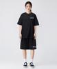 Geulaenpini Small Logo Oversized Short Sleeve T-Shirt - Black
