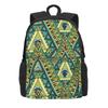 Abstrakter ethnischer aztekischer Rucksack Schwarz und Weiß Camping-Rucksäcke Damen Herren Kawaii Schultaschen Hohe Qualität Weicher Rucksack