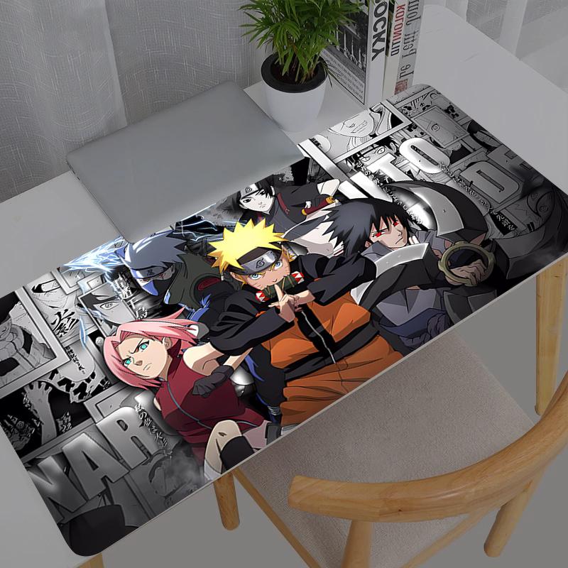 Mouse Pad Gamer Naruto Large XXL Keyboard Durable New Desk Mouse Mat Carpet Rubber Tapis Souris Gaming Notbook Mousepad