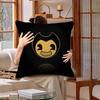 Game B-Bendy And The Ink M-Machine Lucky Dragon Pillow Cover Sofa Cushion Cover Home Room Decoration Children Gift