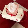 Cotton Car Tissue Box Handheld Napkin Holder Home Supplies Wet Wipes Case  Kitchen