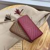 Stylish Long Zipper Wallet For Women With Trendy Tassel Design In Elegant Colors