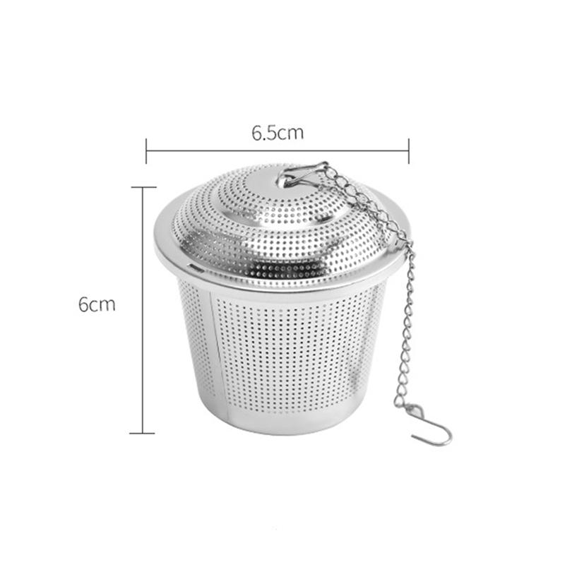 Multi Style Tea Infuser For Spice Fine Mesh Coffee Herbal Filter Kitchen Soup Seasoning Ball Tea Strainer Teaware Accessories