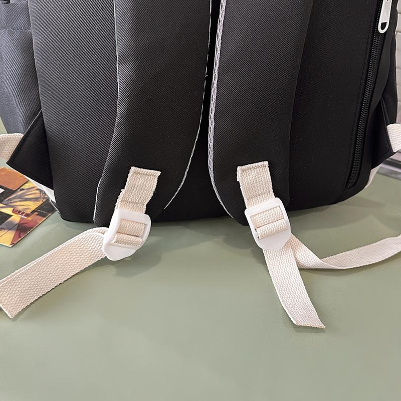 Campus Schultasche Damen Rucksack mit großer Kapazität Studentenrucksack