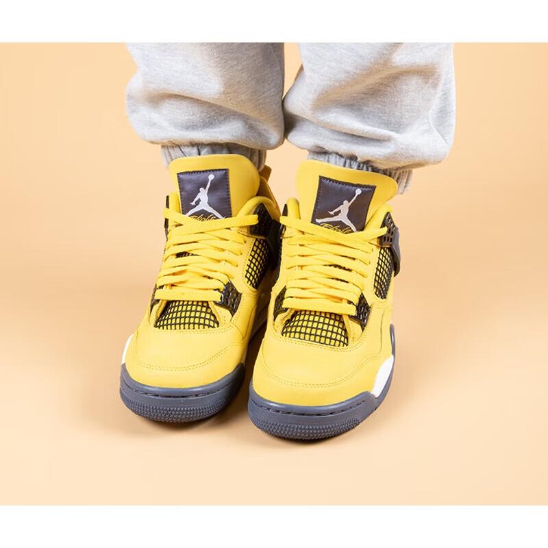 Jordan Kids Air Jordan 4 Retro "Lightning 2021" Sneakers 408452-700