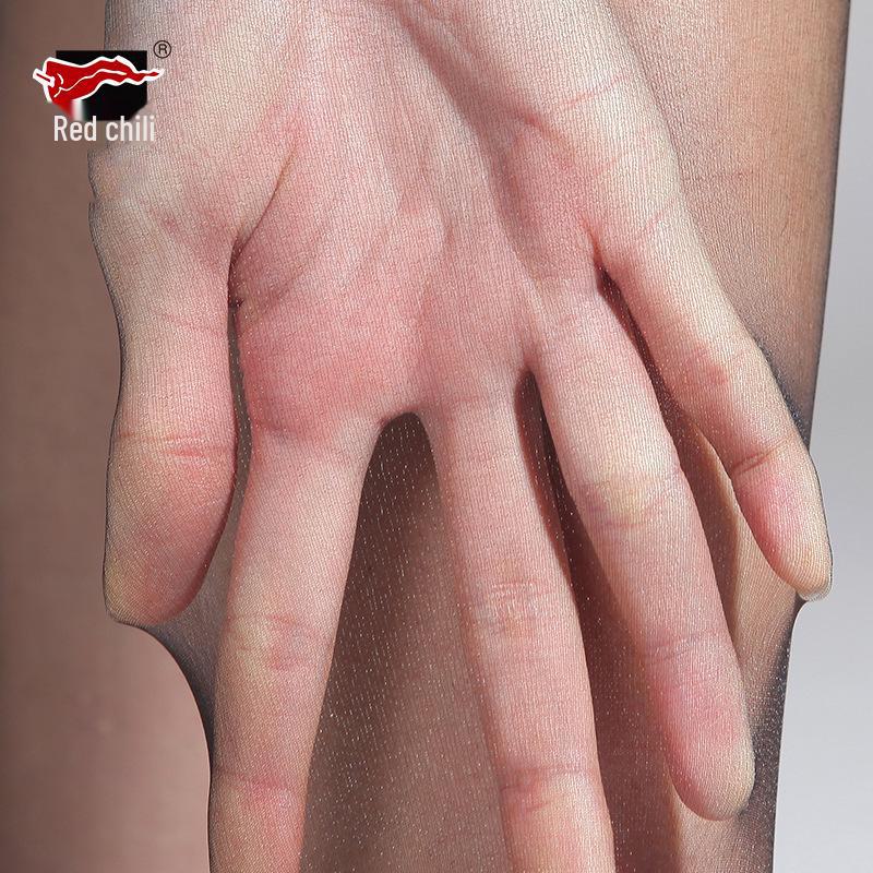 "Women's Red Pepper Summer Stockings: Thin Anti-Snag Silk Pantyhose for Shaping and Beautiful Legs"