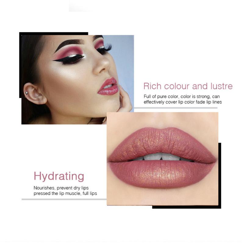 Makijaż 9 kolorów matowy zestaw glazury matowy wodoodporny nieprzywierający kubek Air Velvet błyszczyk Fashion Lipstick Box