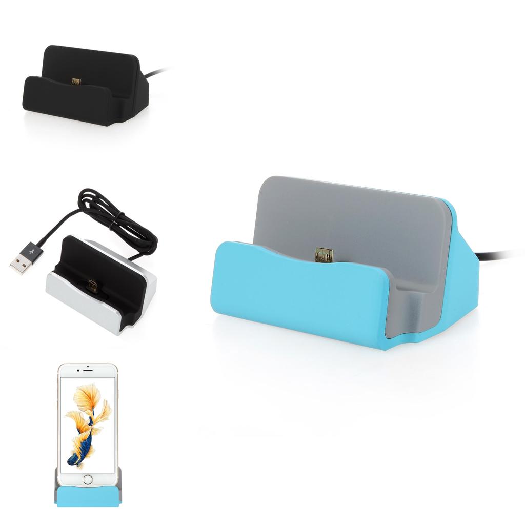 Type C Fast Charging Stand Pd 15w Plastic Phone Dock For Iphone Android Desktop Organizer Home Office