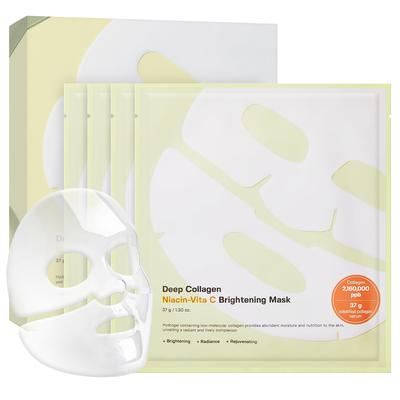 Deep Collagen Niacin-Vita C Aufhellungsmaske 37g*4EA