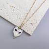 Delicate Glass Pendant Charm Choker Necklace Elegant Collar Chain Fashionable Neckwear Gift Jewelry for Girls Lady