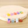 Cartoon For Earrings Necklace Making Gummy Bear Pendant DIY Decoration Charms Jewelry Findings