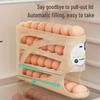 Automatic Slide-Down Egg Holder for Refrigerator Door