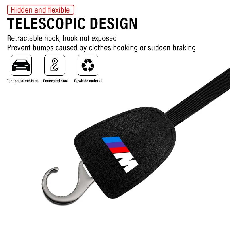Organizadores Interiores de Coche Ganchos Gancho de Respaldo de Asiento de Coche Colgador de Reposacabezas Para BMW X1 X3 X4 X5 X6 X7 E46 E90 E36 F20 E60 E39 F10 F30