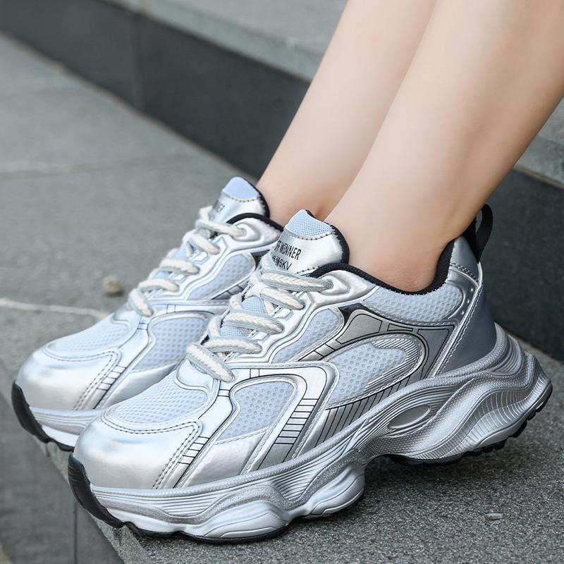 Fashion Non-slip Work Shoes Women Plastic Toe Safety Shoes Breathable Mesh Work Sneakers Lightweight Protective Work Safety Sneakers
