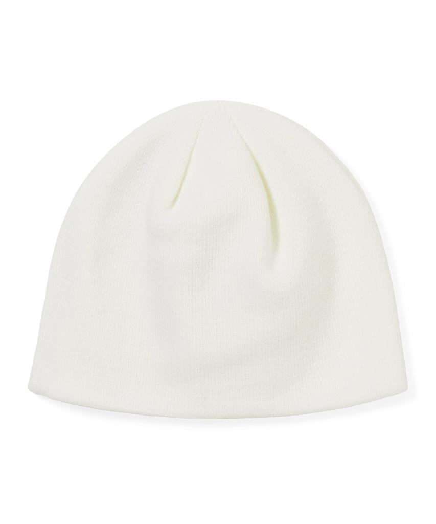 THISISNEVERTHAT Debossed That No Cuff Beanie Off White