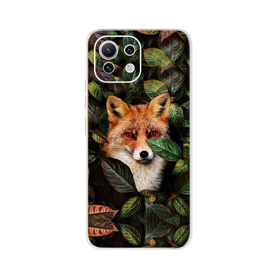 For Xiaomi Mi 11 Lite Case Cute Cartoon Cover For Xiaomi Mi 11 Lite 5G Phone Cases Mi11 Lite 11Lite Soft TPU Fundas Capa 6.55''