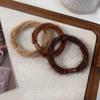 3Pcs/Set Elastic Hair Bands for Women Rubber Bands Simple Solid Color Hair Rope Ties Hair Accessories
