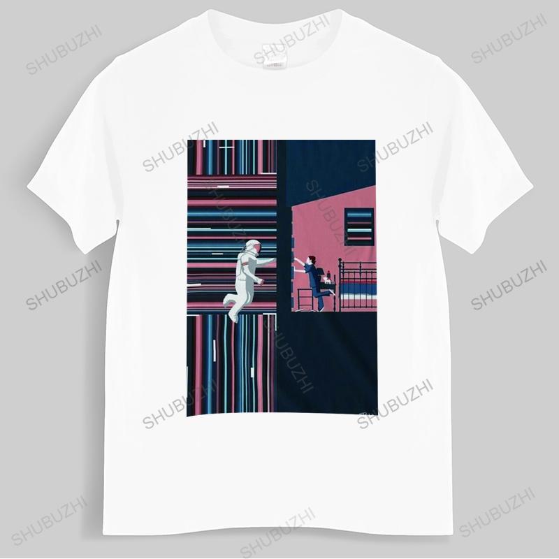 cotton tshirt Unisex summer tees Interstellar Active tShirt for Unisex tShirt for Women DMN Black
