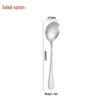 1010 Series 410 Stainless Steel Western Tableware Set – Serving Spoon & Cake Set for Restaurants & Hotels