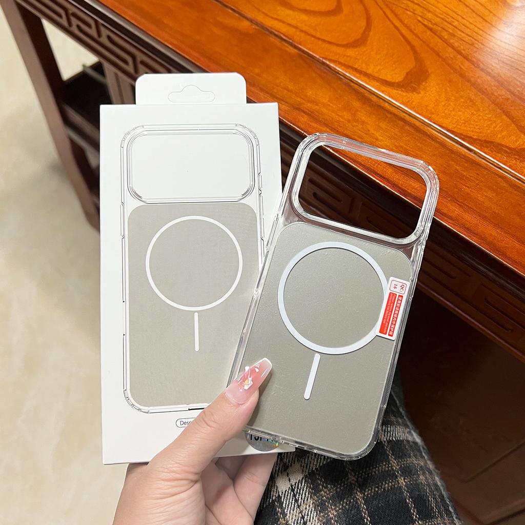 The new iPhone11ProMax thin ring magnetic suction 11/11 mobile phone case is suitable for Apple 11 acrylic protective case.