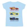Cars T-shirt in Cotone Profilo da Gara per Ragazzo