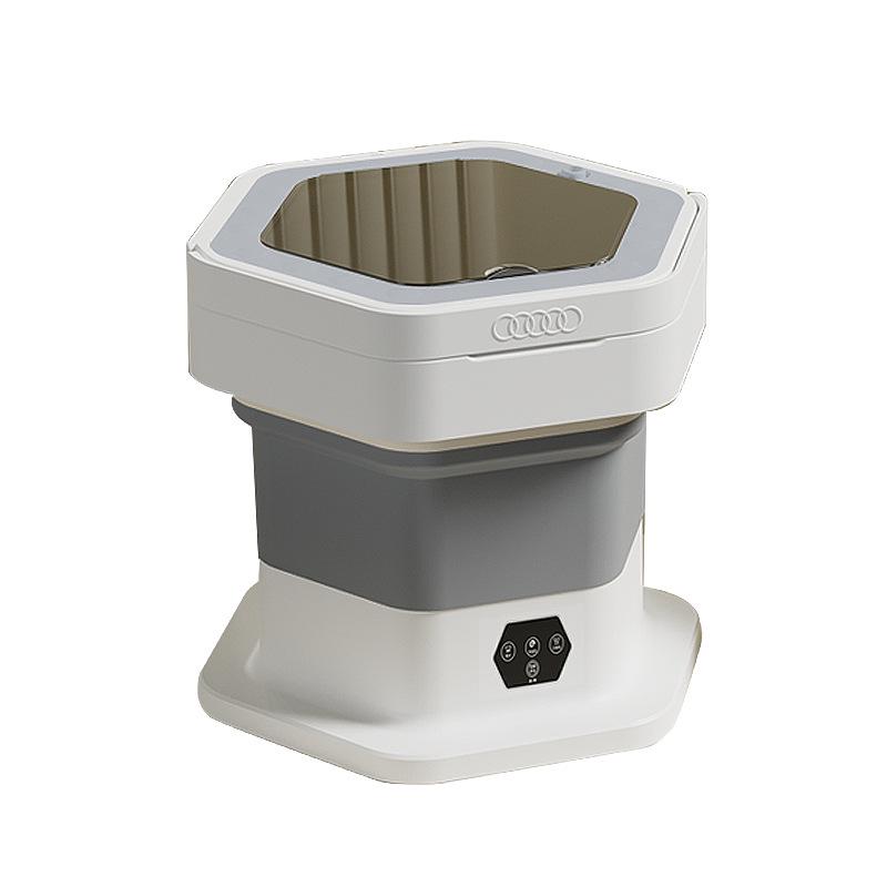 Compact Folding Washer-Dryer for Baby Clothes and Socks