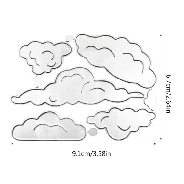 Cloud Metal Cutting Dies Embossing Template Stencil Scrapbooking Card Die Cuts