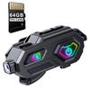 Multifunctional Bluetooth Motorcycle Helmet Headset with 600m Intercom, HD Video Recording, Photography, and Long Battery Life.