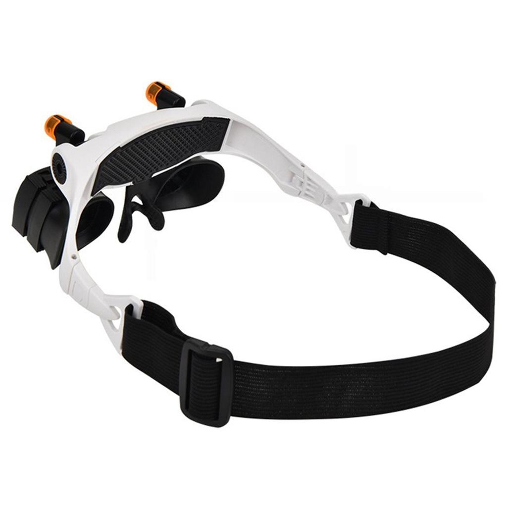 Magnifier Glasses Led Magnifying Glasses With Adjustable Headband Lamp For Close Work And Hobbies