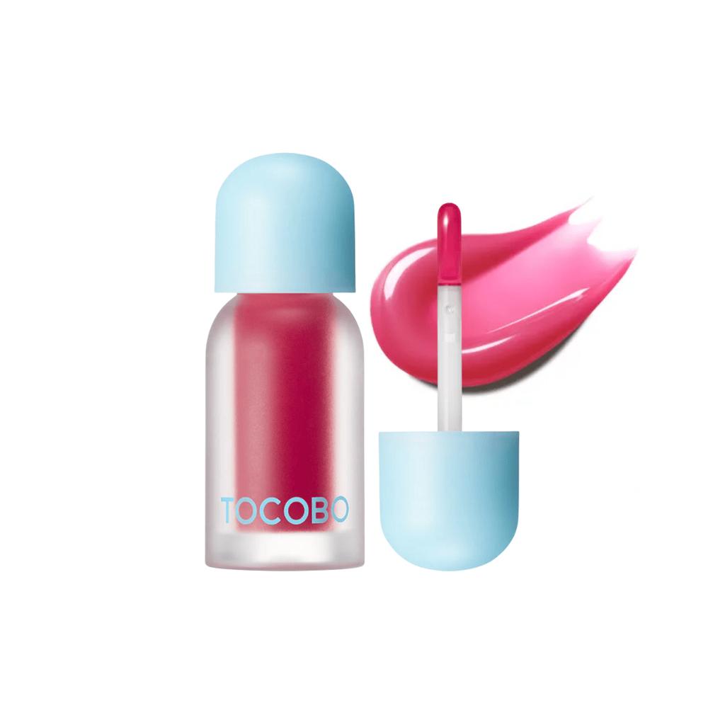 TOCOBO Juicy Berry Plumping Lip Oil 06 Berry Candy 4 g - różowy odżywczy olejek do ust