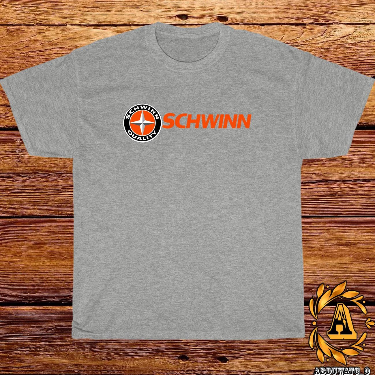 New SCHWINN Bicycle Logo Black/Sport Grey/White/Navy/Red T-Shirt S-5XL XL