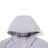 Li-Ning Outdoor CF Water-Resistant Windproof 85% Duck Down Mid-Length Down Jacket Women outerwear Purple AYMV804-3